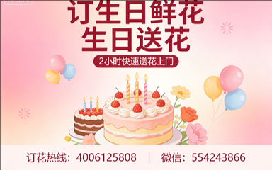 嘉兴南湖区订生日鲜花生日送花